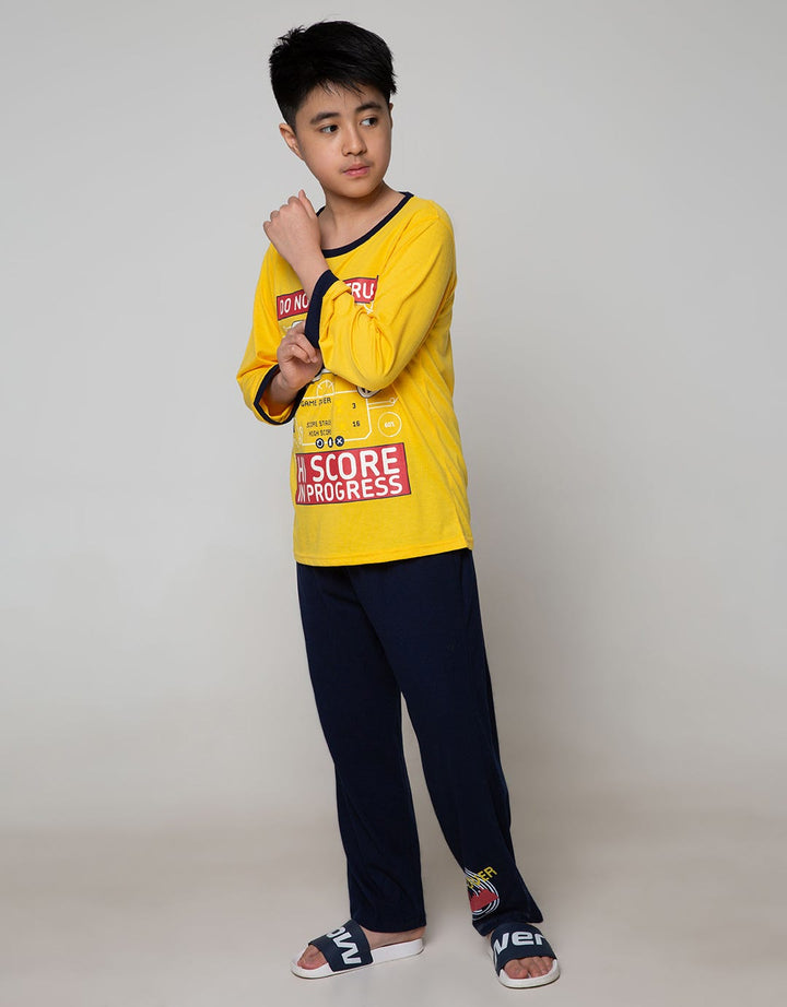 Boboo Boys Pajamas Long Shirts Pants Video Game Console 