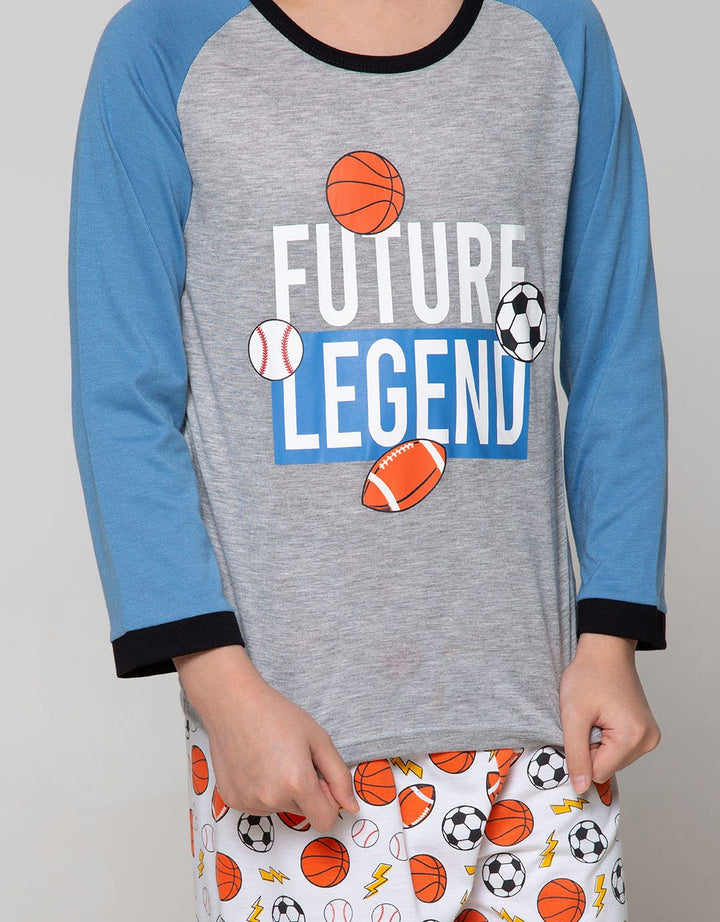 Boboo Setelan Piyama Anak Laki-Laki Future Legend