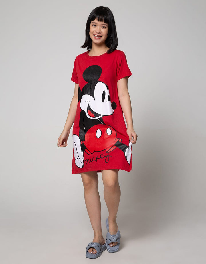 Disney Mickey Classic Short Sleve Midi Dress