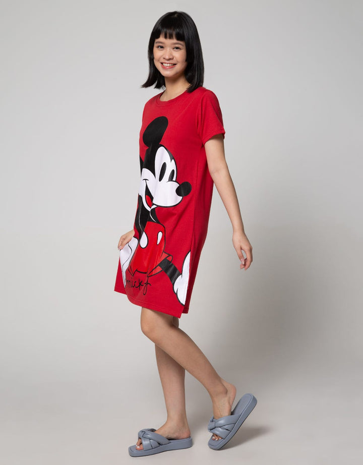 Disney Mickey Classic Short Sleve Midi Dress