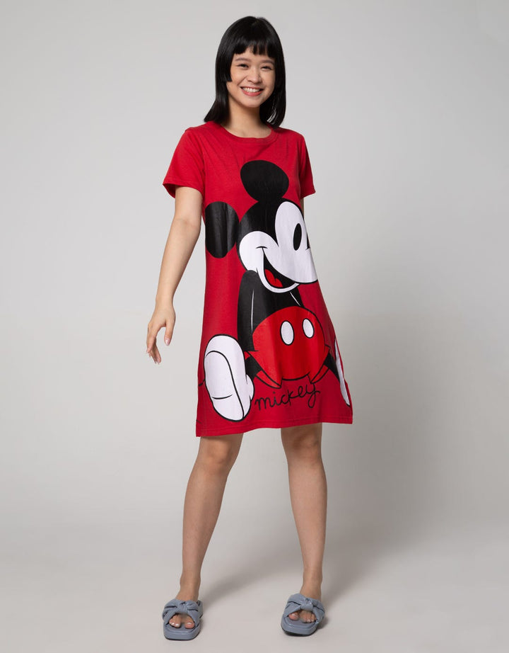Disney Mickey Classic Short Sleve Midi Dress