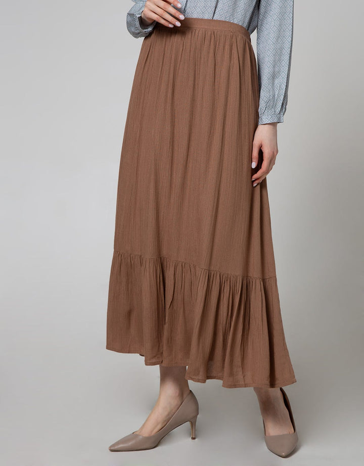 Annisa Maxi Skirt Gather With Bottom Gather