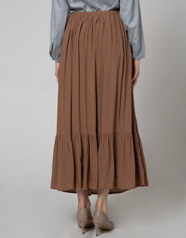 Annisa Maxi Skirt Gather With Bottom Gather