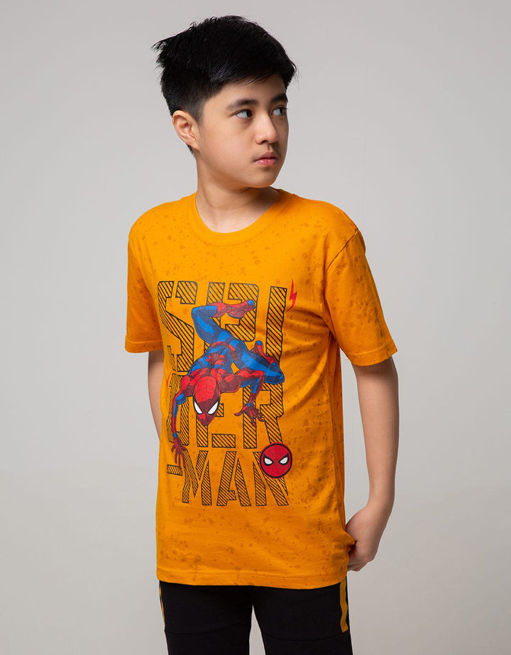 Marvel Sipderman Crawl Fotoprint Splash T-Shirt