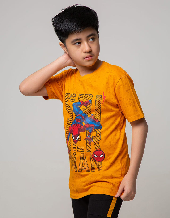 Marvel Sipderman Crawl Fotoprint Splash T-Shirt