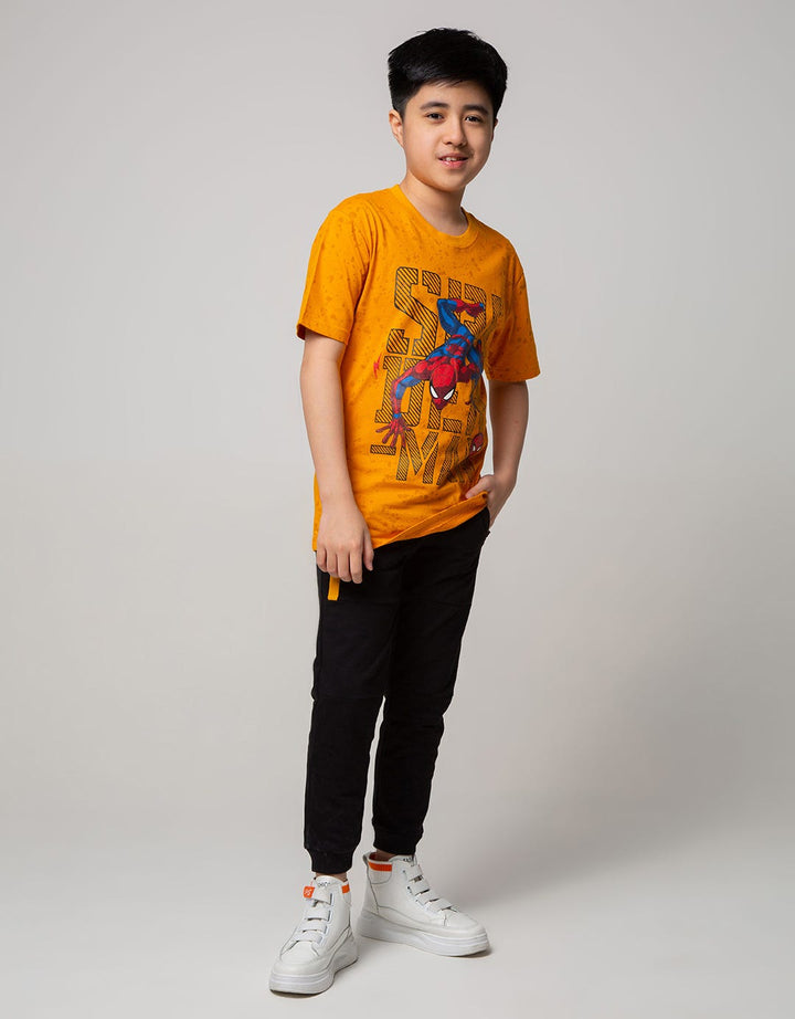 Marvel Sipderman Crawl Fotoprint Splash T-Shirt