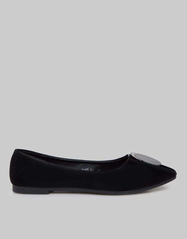 Laviola Beads In Circle Flat Shoes