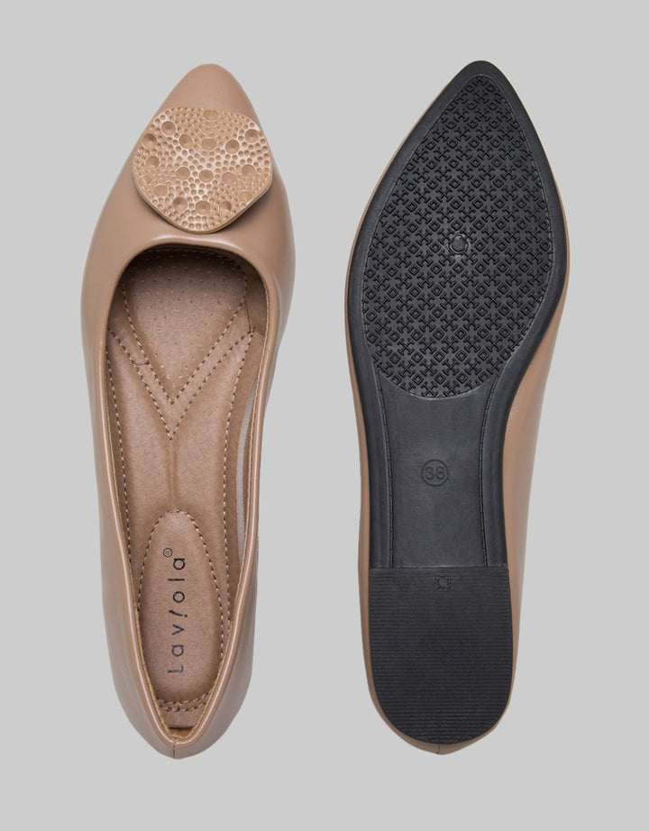 Laviola Hole Accessories  Flat Shoes