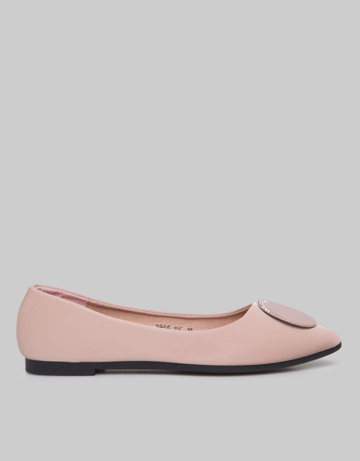 Laviola Beads In Circle Flat Shoes