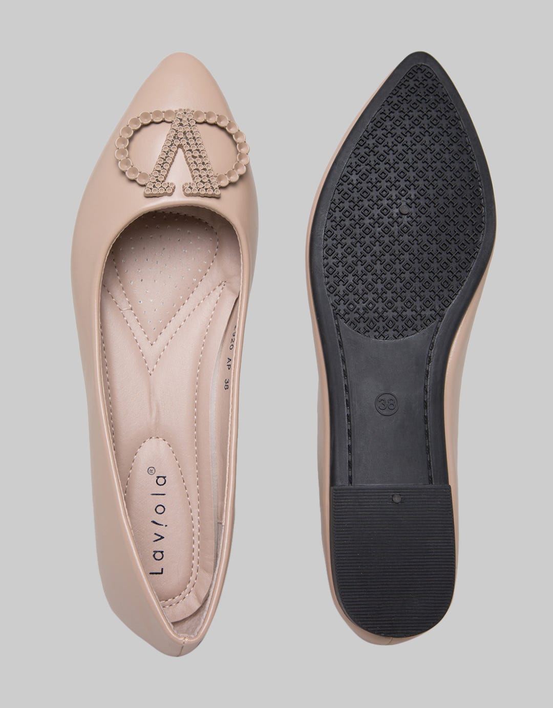 Laviola Ponted Toe Casual Flat Shoes
