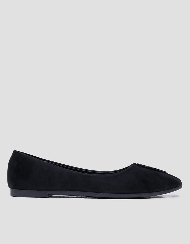 Laviola Pointed Round Accessories Women's Flat Shoes