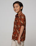 Arjuna Weda Boy Hem Batik Parang Segitiga