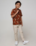 Arjuna Weda Boy Hem Batik Parang Segitiga