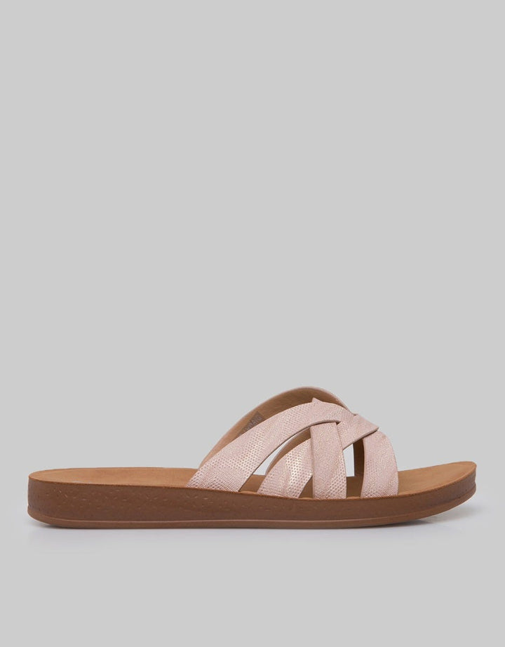 St. Yves Slipper Sandals Cross Strap