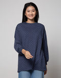 Nevada Long Sleeve Midi Dress Polkadot