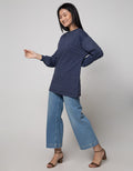 Nevada Long Sleeve Midi Dress Polkadot