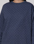 Nevada Long Sleeve Midi Dress Polkadot