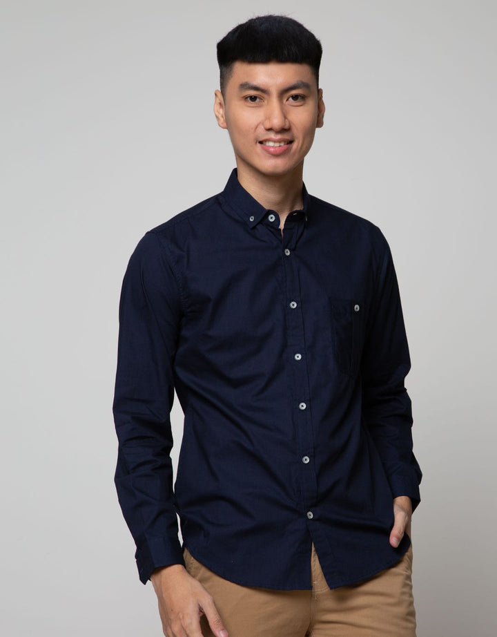 LR2 Long Sleeve Plain Poplin Shirt