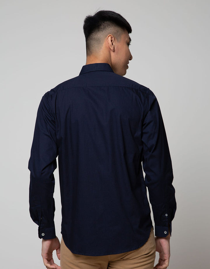 LR2 Long Sleeve Plain Poplin Shirt