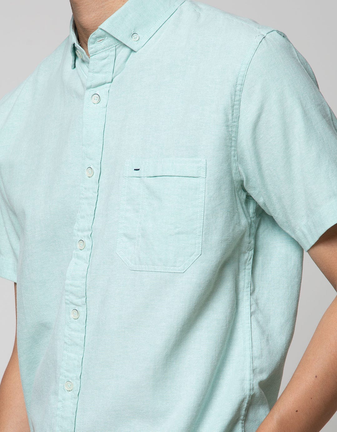 LR2 Plain Pocket Oxford Shirt