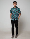 Larusso Short Sleeve Shirt Printing Batik Combination