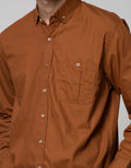 Larusso Plain Poplin Long Sleeve Shirt