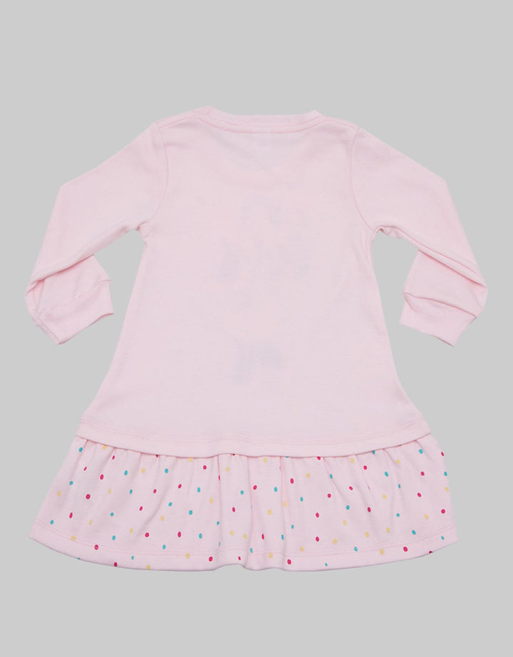 Disney Long Sleeve Midi Dress Minnie Hello Sunshine