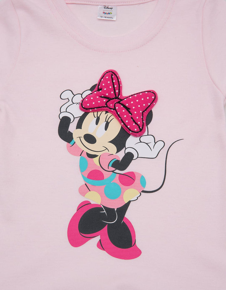 Disney Long Sleeve Midi Dress Minnie Hello Sunshine