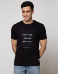 Freeride T-Shirt Pria Print Real Eyes
