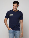 Freeride T-Shirt Pria Print Hunter
