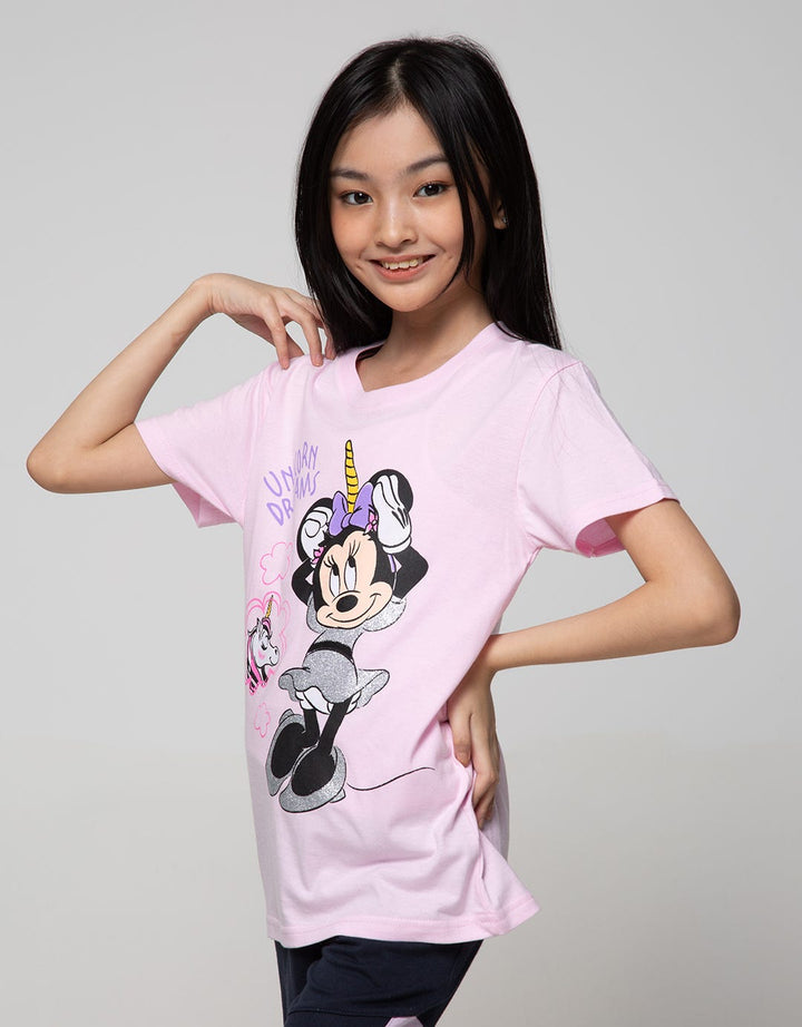 Disney Minnie Unicorn Short Sleeve T-Shirt