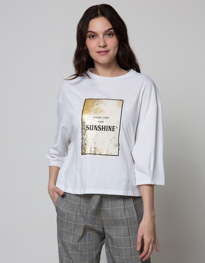 Details Long Sleeve T-Shirt Printed W Sleeves Details And Back String