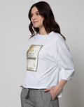 Details Long Sleeve T-Shirt Printed W Sleeves Details And Back String