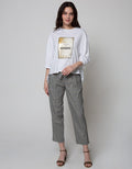 Details Long Sleeve T-Shirt Printed W Sleeves Details And Back String