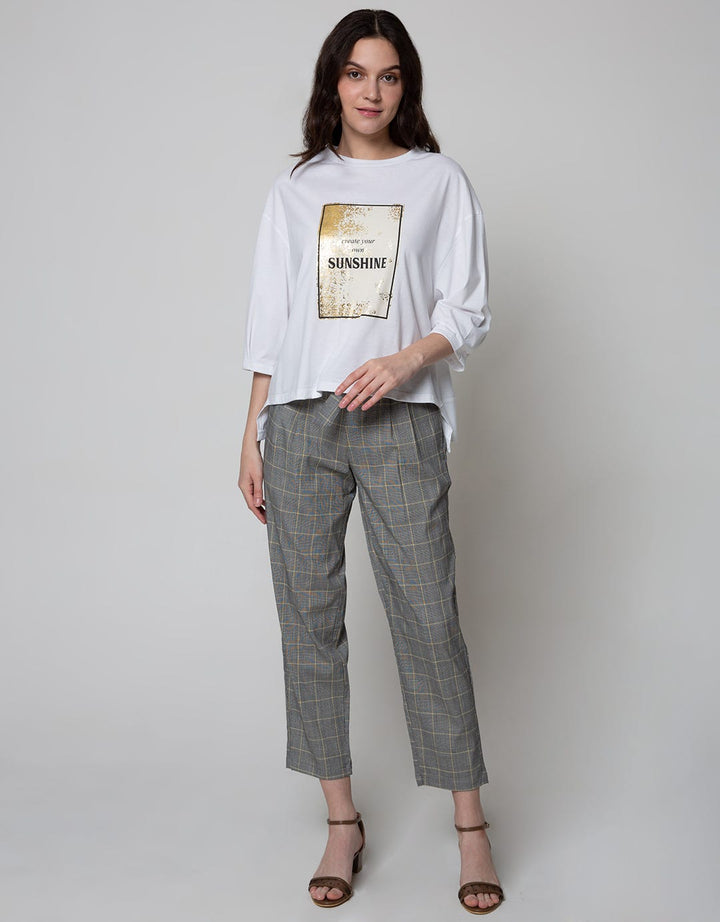 Details Long Sleeve T-Shirt Printed W Sleeves Details And Back String