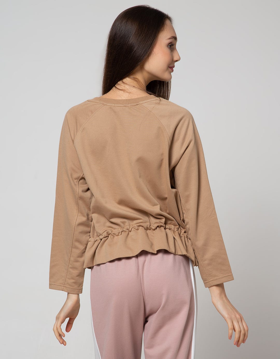 Details Sweater With Bottom String