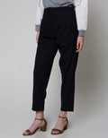 Details Long Pants High Rise W Button