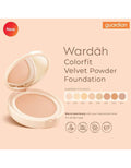 Wardah Colorfit Velvet Powder Foundation Refill 52N Almond 11 g