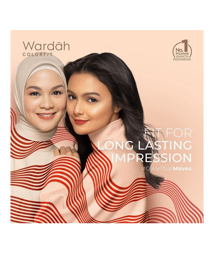 Wardah Colorfit Velvet Powder Foundation Refill 23W Warm Ivory 11 g