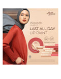 Wardah Colorfit Last All Day Lip Paint 08 Red Repeat 4.2 g