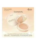 Wardah Colorfit Velvet Powder Foundation Refill 43W Golden Sand 11 g