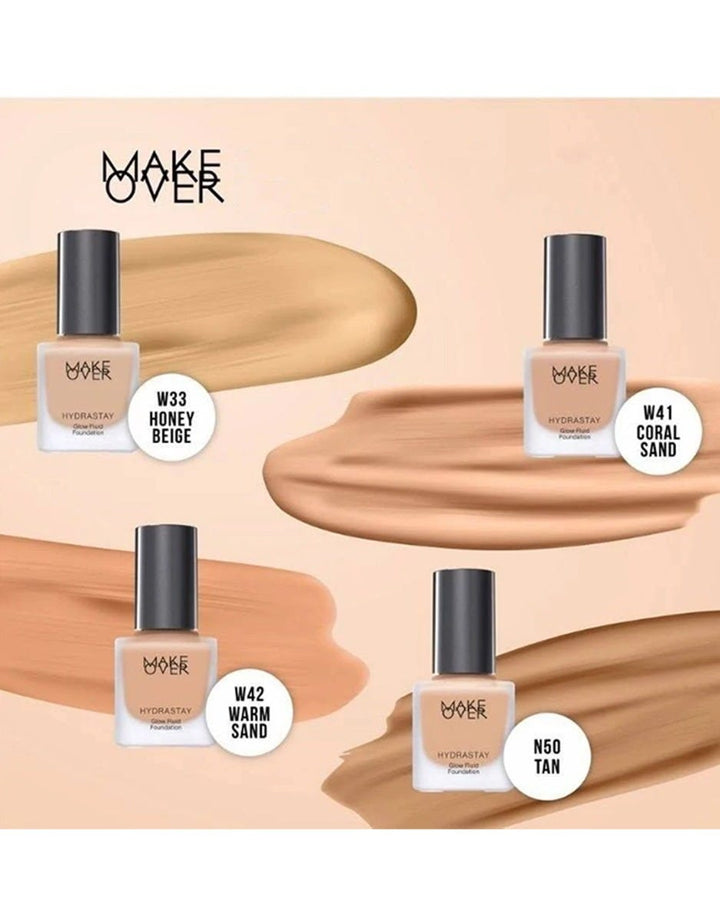 MAKE OVER Hydrastay Glow Fluid Foundation N10 Marble 35 ml