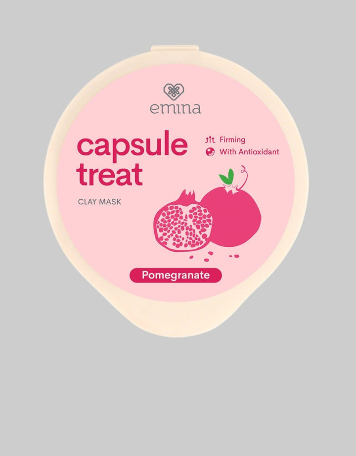 Emina Capsule Treat Clay Mask Pomegranate 10 ml