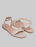 Details Ankle Strap Sandals Braided