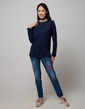 St. Yves Long Sleeve T-Shirt Embossed Dots