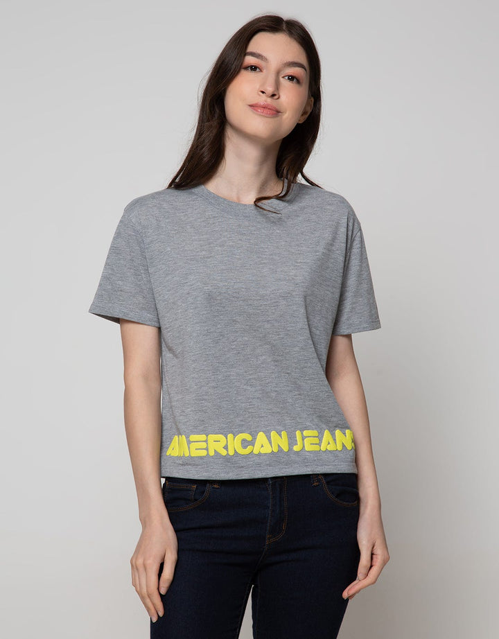 American Jeans T-Shirt Print