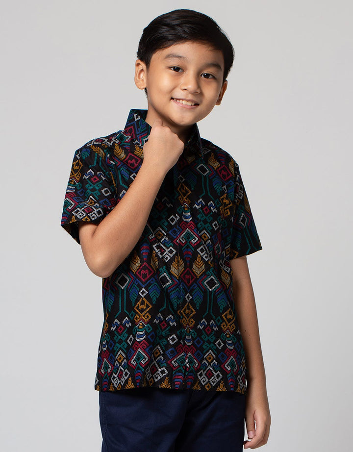 Krisna Wahyu Kemeja Batik Anak Laki-Laki