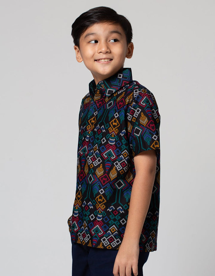 Krisna Wahyu Kemeja Batik Anak Laki-Laki