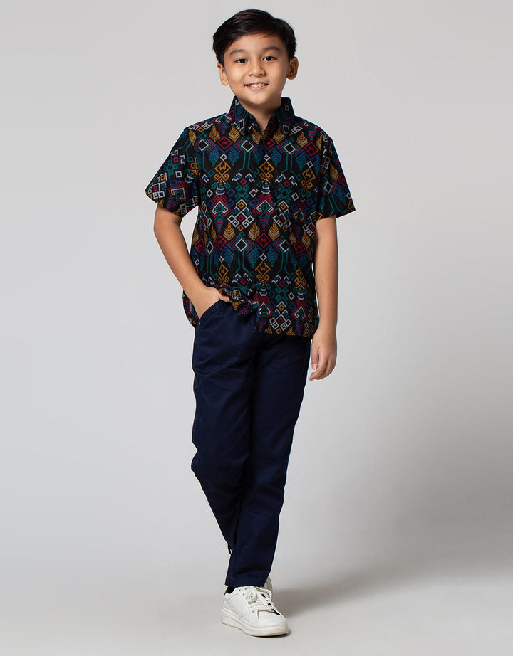 Krisna Wahyu Kemeja Batik Anak Laki-Laki