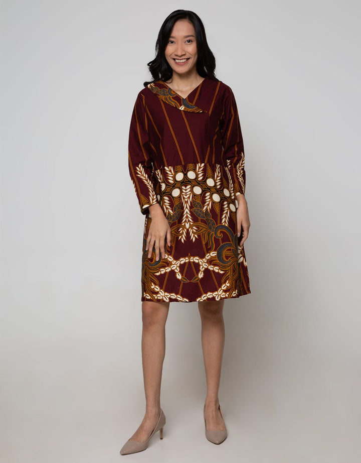 Krisna Wahyu Dress Lengan Panjang
